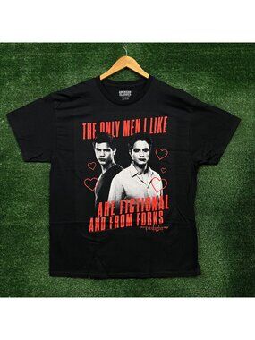 Twilight The Only Men I Like are From Forks T-Shirt Size Extra Large